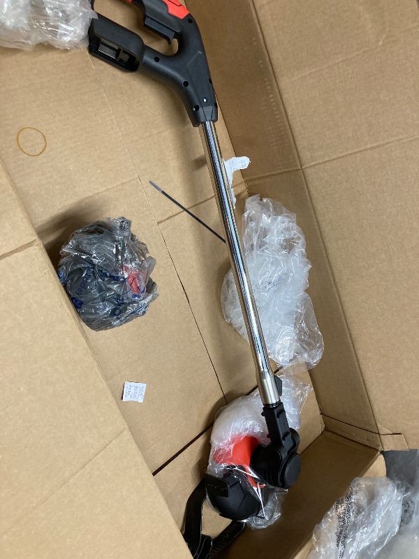 Photo 1 of *No battery/No Battery charger/No Instructions* Grass trimmer, Red and Black