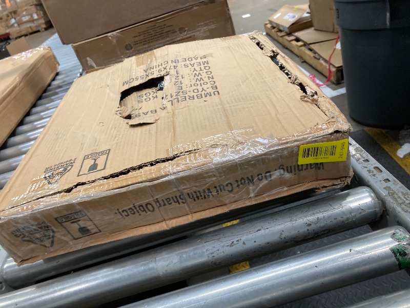 Photo 1 of *HEAVY* Blissun 26.5 lbs Heavy Duty Patio Market Umbrella Base Stand