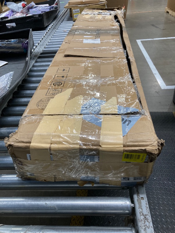 Photo 1 of *Scratched* Metal bed frame with wheels