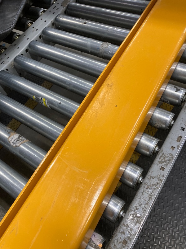 Photo 1 of *Scratched* *HEAVY* YINTATECH Pallet Forks Extensions, 84inch Length Forklift Extensions 4.5inch Width, Heavy Duty Fork Extensions for Forklifts, 1 Pair, Yellow