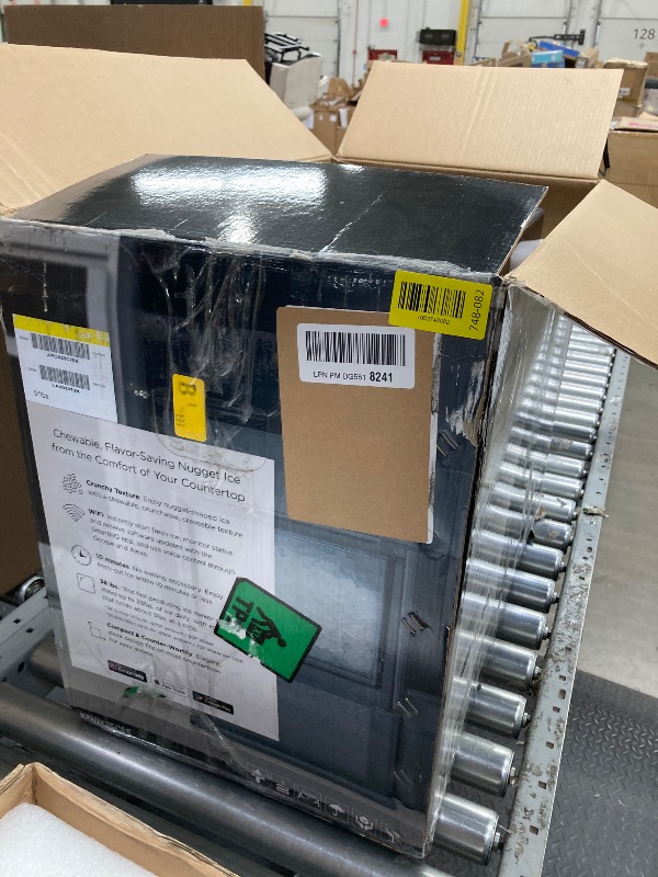 Photo 1 of *USED* GE Profile Opal 2.0 XL with 1 Gallon Tank, Chewable Crunchable Countertop Nugget Ice Maker, Scoop included, 38 lbs in 24 hours, Pellet Ice Machine with WiFi & Smart Connected, Stainless Steel