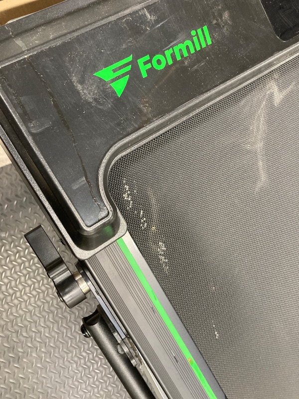 Photo 1 of *Dirty/Sticky?* Treadmill 2 in 1 for Home/Office,Patbrela 300 Lbs Walking Pad Treadmill with HandleBar,Under Desk Treadmill with Mat, Touch Control,LED Display & Remote Control
