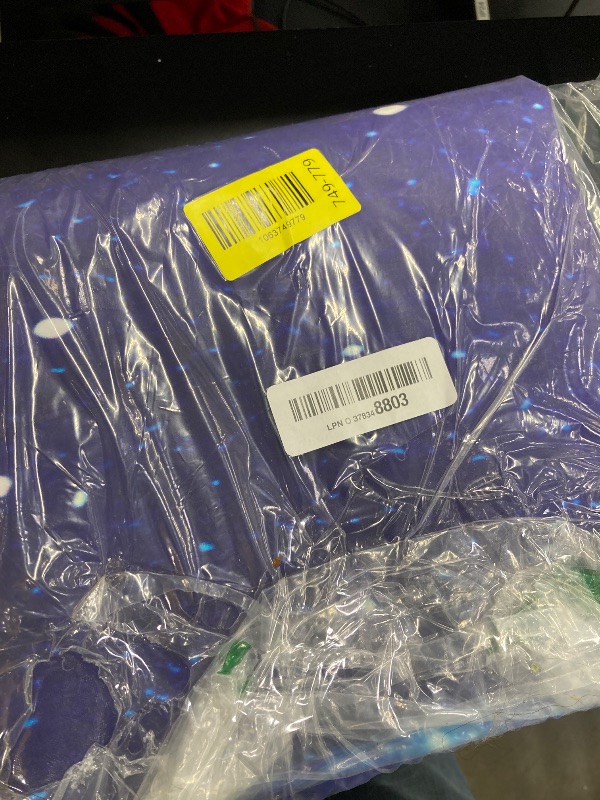 Photo 1 of 10X10ft Starry Night Sky Backdrop Galaxy Photography Star Background, Outer Space Theme Birthday Party for Boy Kids Backdrops Photo Banner Booth Prop Decorations Wall Decor Tablecloth