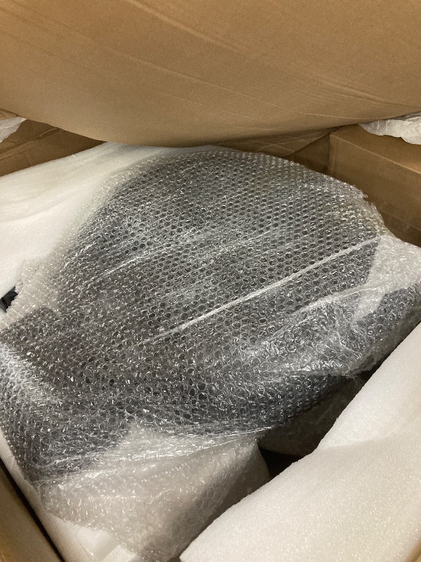 Photo 1 of ***(DAMAGED -SELLING AS IS PARTS ONLY)*** 
Grace&Grace Vintage Barber Chair for Barbershop,Heavy Duty Recline Salon Chair for Hair Beauty Stylist Tattoo Home (Black)