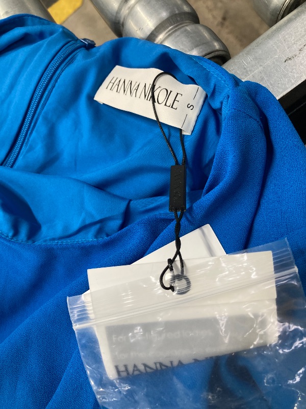 Photo 1 of ***(TOP ONLY -MISSING PANTS)*** Hanna Nikole Wedding Guest 1 Piece Mother of The Groom Top for Wedding Peacock Blue, Size Small