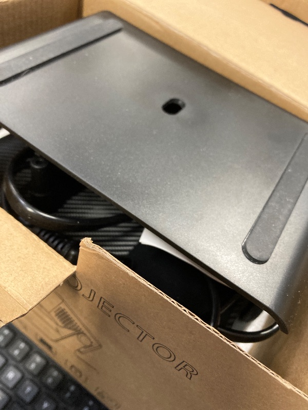 Photo 1 of [4K Support & Electronic Focus] Projector with WiFi and Bluetooth, 4K 1080P Native Projector Keystone & Zoom, 20W Speaker, 180°Adjustable Portable Projector for Phone, Laptop, Bedroom, Outdoor