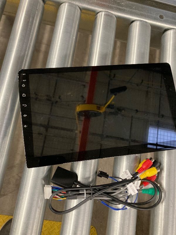 Photo 1 of ***MISSING PARTS -SELLING AS PARTS ONLY*** 10inch 8Core 4+64GB QLED Full Touch Screen Android Car Radio Audio Video Stereo Player for Double Din Radio with CarPlay Android Auto 4G&WiFi DSP FM&AM BT MirrorLink Split Screen PIP GPS Navigation ***NOT IN BOX