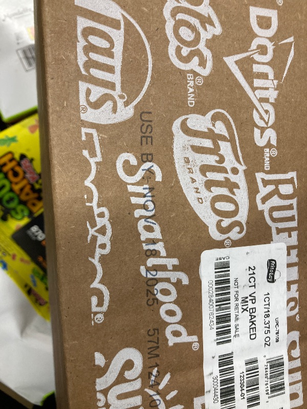 Photo 1 of ****BB NOV 18 2025***Frito-Lay Baked Variety Pack, 0.875 Ounce Snack Bags (Pack of 21)