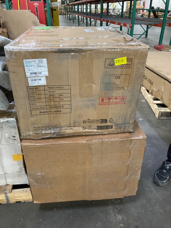 Photo 1 of ****2 BOX***AAQZ 87" Comfy Sofa for Living Room, 3 Seater Chenille Fabric Couch for Small Space, Green