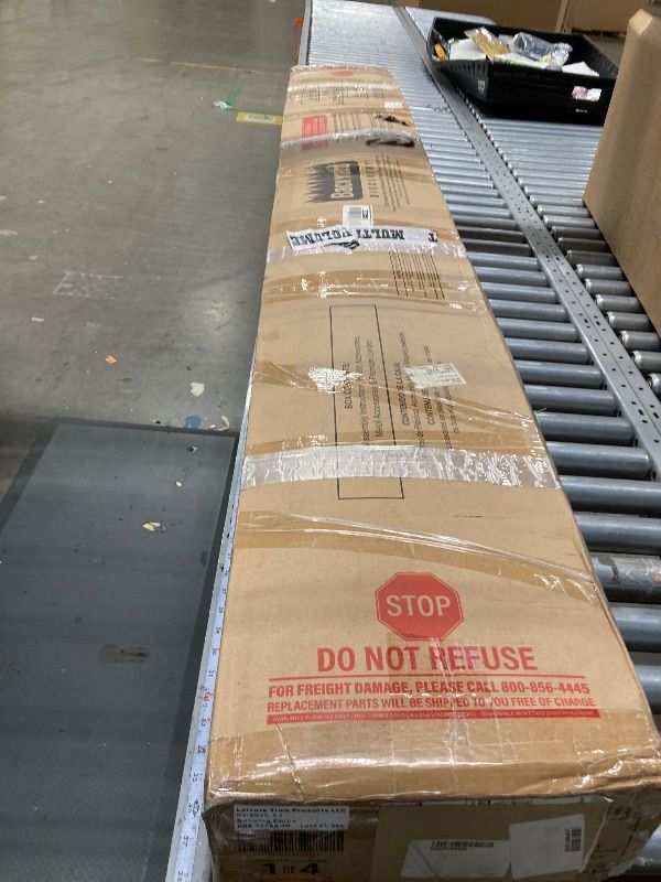 Photo 1 of ***BOX 1 OF 4 ONLY/INCOMPLETE SET***Backyard Discovery Beach Front Cedar Wood Swing Set with Wave Slide, Play Deck, Monkey Bars, Rock Wall Ladder, Shaded Picnic Area, Snack Bar, Belt Swings, Trapeze, Sandbox Area, Outdoor Playset