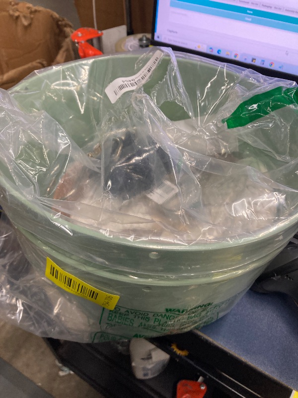 Photo 1 of 10 Inch Hanging Planters for Indoor Plants, 2 Pack Self Watering Hanging Baskets Flower Pots with Drainage Hole, Visual Reservoir & 2 Kinds of Plant Hanger for Outdoor Garden Home Decor