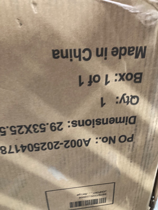 Photo 1 of ***color beish***OUINCH Manual 360° Swivel Rocker Recliner Chair with USB Ports, Faux Leather, Dark 