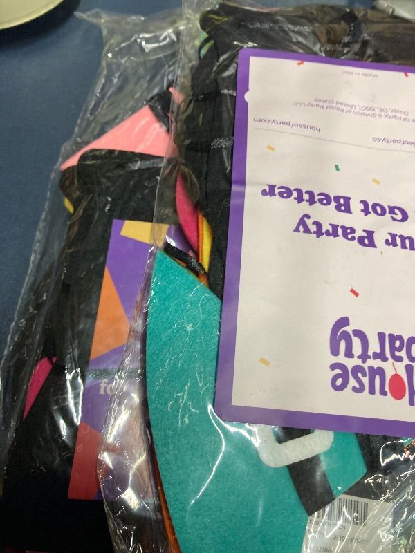 Photo 1 of *** 2 PACK***HOUSE OF PARTY Halloween Banner - Hocus Pocus Halloween Decorations for Party Decor Indoor Decorations (I Put A Spell On You Felt Banner)