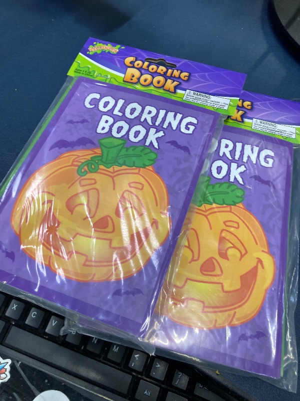Photo 1 of ***  2 PACK***Srenta Halloween Coloring Book Party Favors, 12 Pack Mini Halloween Coloring Books for Kids, 5" x 7" Halloween Coloring Books Bulk, Halloween Party Favors, Trick or Treat Goodie Bags Stuffers
