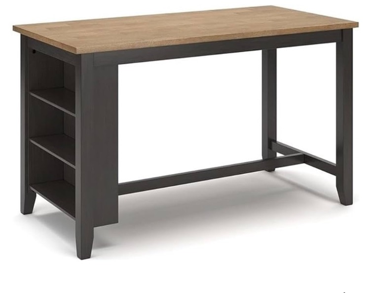 Photo 1 of *******PHOTO REFERENCE********** Wood Farmhouset Brown Counter Height Dining Table