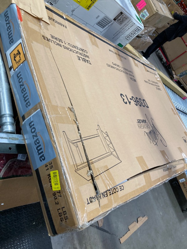 Photo 1 of *******PHOTO REFERENCE********** Wood Farmhouset Brown Counter Height Dining Table