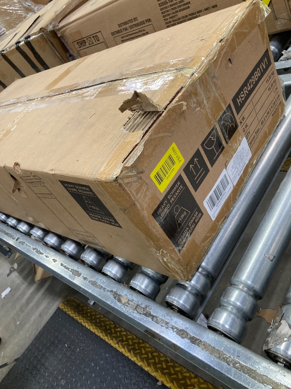 Photo 1 of ***The color may vary****
VASAGLE Hall Tree with Bench and Shoe Storage, Entryway Coat Rack with Shoe Bench, 2 Fabric Drawers, 10 Hooks, 11.8 x 31.7 x 71.5 Inches, Vintage Brown and Ink Black UHSR429B01