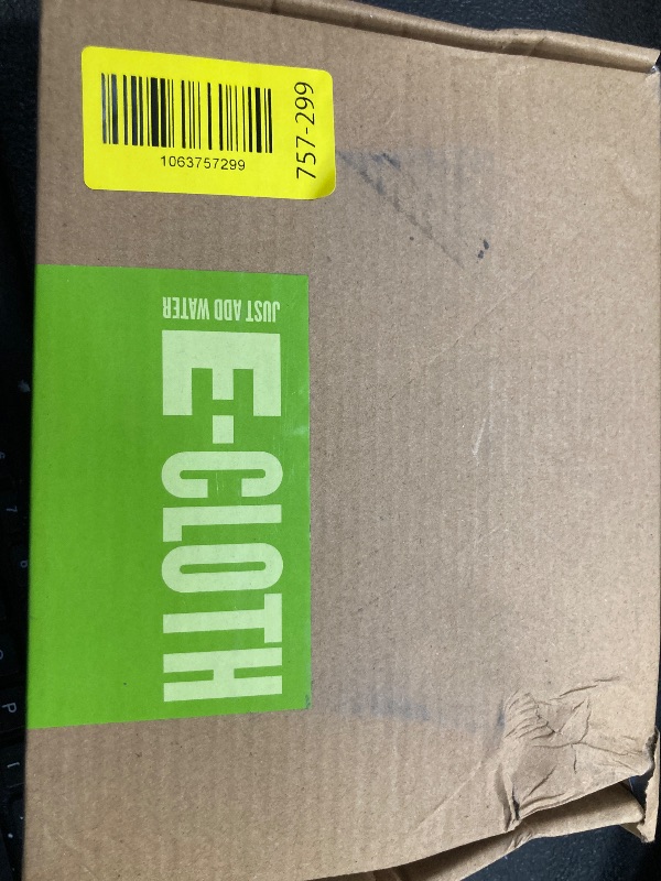 Photo 1 of ******Factory Seal*****
E-Cloth Microfiber Cleaning Cloth Glass Kit - Microfiber Towel Window Cleaning Kit - Microfiber Towels for Cars, Windows, Mirrors, & More - Alaskan Blue