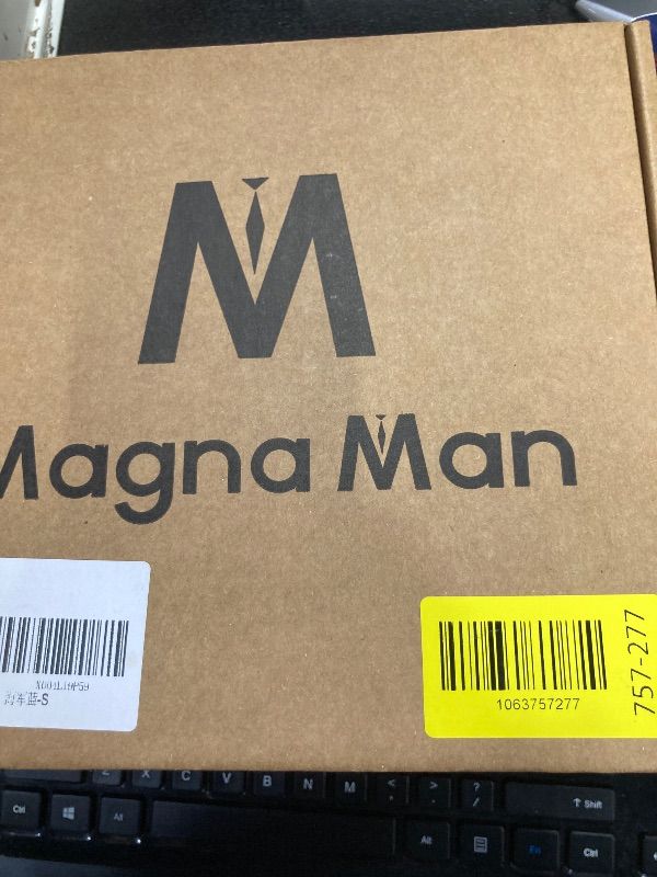 Photo 1 of *****Factory seal*****

MagnaMan Slim Fit Short Sleeve Polo Shirts for Men - Cotton, Business Casual Stretch Shirt, Breathable Golf & Office Wear Navy