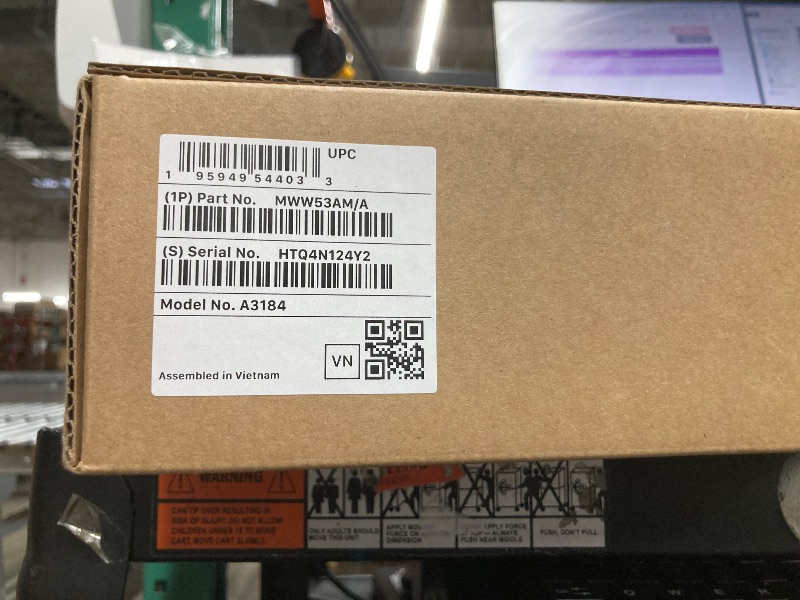 Photo 1 of *****Factory seal*****
Apple AirPods Max Wireless Over-Ear Headphones, Pro-Level Active Noise Cancellation, Transparency Mode, Personalized Spatial Audio, USB-C Charging, Bluetooth Headphones for iPhone - Starlight