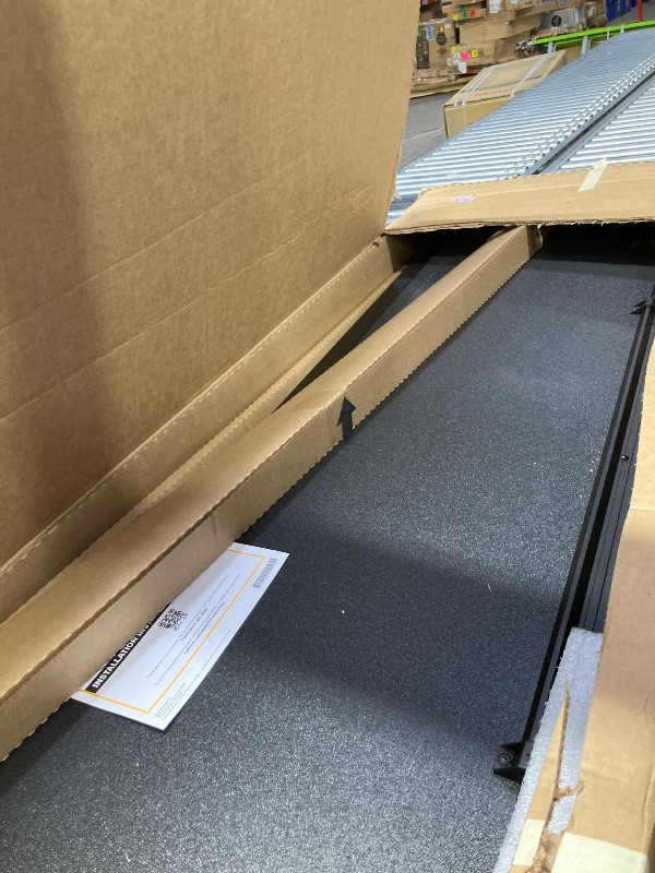 View 3 of ***(MISSING PARTS -SELLING AS IS )*** RealTruck BAK BAKFlip MX4 Hard Folding Truck Bed Tonneau Cover | 448130 | Fits 2019-2025 Chevy/GMC Silverado/Sierra, w/MultiPro/Flex Tailgate (Will not fit Carbon Pro Bed) 5' 10" Bed (69.9") ***(SOME SCUFFS/SCRATCHES