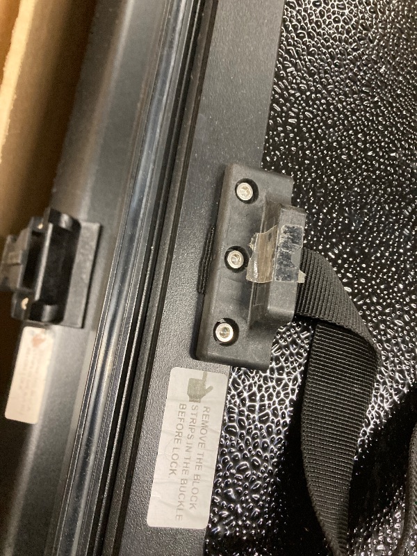 View 7 of ***(MISSING PARTS -SELLING AS IS )*** RealTruck BAK BAKFlip MX4 Hard Folding Truck Bed Tonneau Cover | 448130 | Fits 2019-2025 Chevy/GMC Silverado/Sierra, w/MultiPro/Flex Tailgate (Will not fit Carbon Pro Bed) 5' 10" Bed (69.9") ***(SOME SCUFFS/SCRATCHES