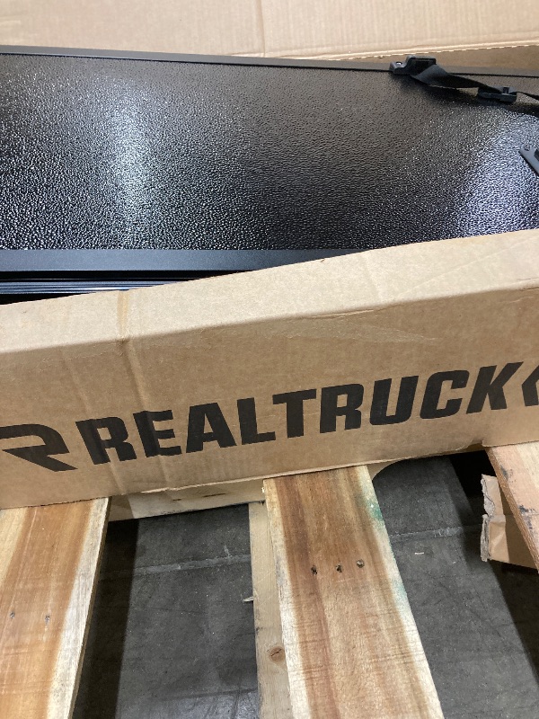 View 5 of ***(MISSING PARTS -SELLING AS IS )*** RealTruck BAK BAKFlip MX4 Hard Folding Truck Bed Tonneau Cover | 448130 | Fits 2019-2025 Chevy/GMC Silverado/Sierra, w/MultiPro/Flex Tailgate (Will not fit Carbon Pro Bed) 5' 10" Bed (69.9") ***(SOME SCUFFS/SCRATCHES