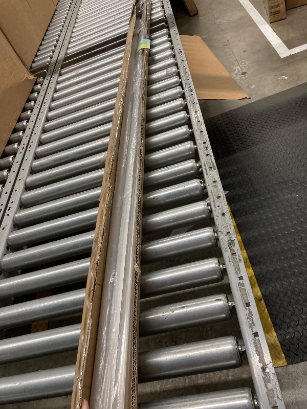 Photo 1 of *******THE DESCRIPTION IS FOR REFERENCE ONLY***********WUGUOK (3.2-16.4ft) Curtain Rail System Mute Room Divider Curtain Track with Track Rollers Mounting Brackets End Caps Sliding Tracks(White,115cm/3.7ft)