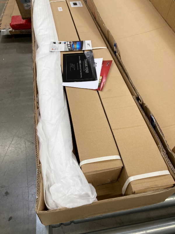 Photo 1 of **THE DESCRIPTION IS FOR REFERENCE ONLY**Elite Screens Starling Tab-Tension 2 CineGrey 5D, 120" 16:9, Ceiling and Ambient Light Rejecting Electric Projector Screen Programmed Remote Kit, CineGrey 5D Projection Material, STT120U2HD5-E12