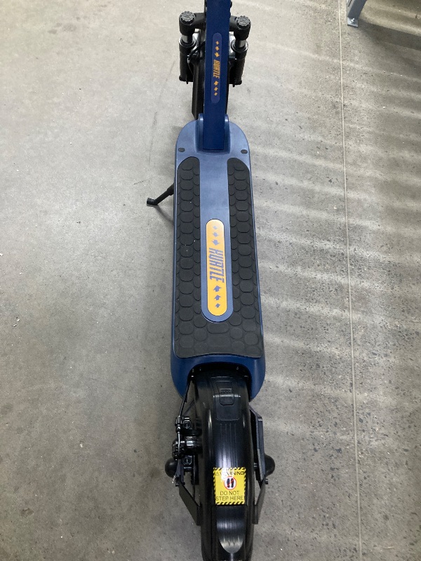 Photo 1 of **NO CHARGER WIRE***Hurtle Folding Electric Scooter - 10” Pneumatic Tires, 25 Miles Range, 19 MPH Max Speed, 500W 36V Brushless Motor Escooter with App Control, E-ABS Front Drum & Rear Disc Brakes, E-Scooter for Adult