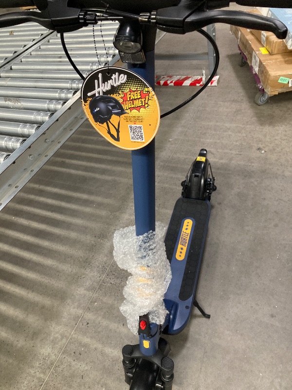 Photo 1 of **NO CHARGER WIRE***Hurtle Folding Electric Scooter - 10” Pneumatic Tires, 25 Miles Range, 19 MPH Max Speed, 500W 36V Brushless Motor Escooter with App Control, E-ABS Front Drum & Rear Disc Brakes, E-Scooter for Adult