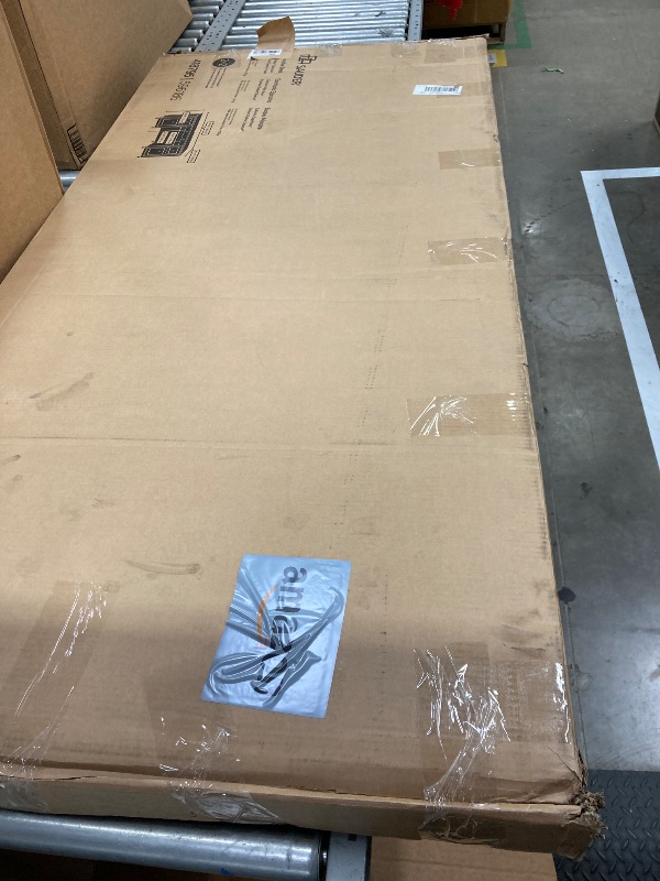 Photo 1 of **BOX 2 OF 2**Sauder Edge Water Executive Desk, Chalked Chestnut, 65" Home Office Desk with Storage