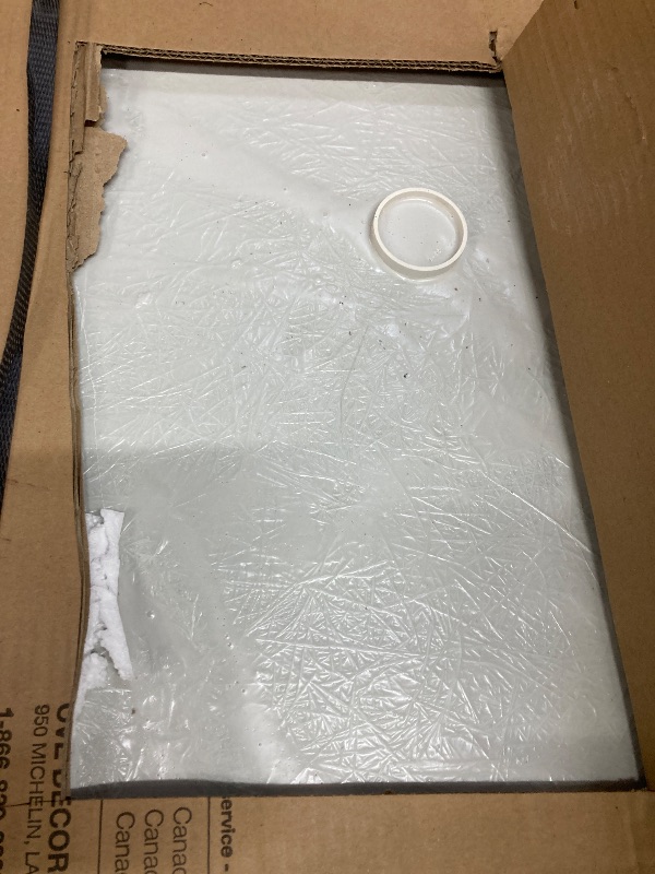 Photo 1 of Corner Shower Base white