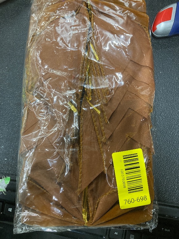 Photo 1 of 12Pcs Vintage Velvet Bows Christmas Tree Decorations,6 Inch Brown Xmas Ornaments for Tree Home Party Front Door Wreath Holiday Indoor Inside Decor