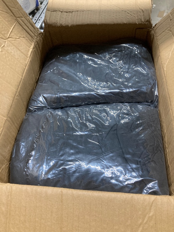 Photo 1 of 10 Pack Black Round Spandex Tablecloth for 60inch Tables, Stretchy 120inch Fitted 5FT Round Table Cloths Wrinkle Free Table Washable Cover with Skirt for Wedding Birthday Party Dining Banquet Events