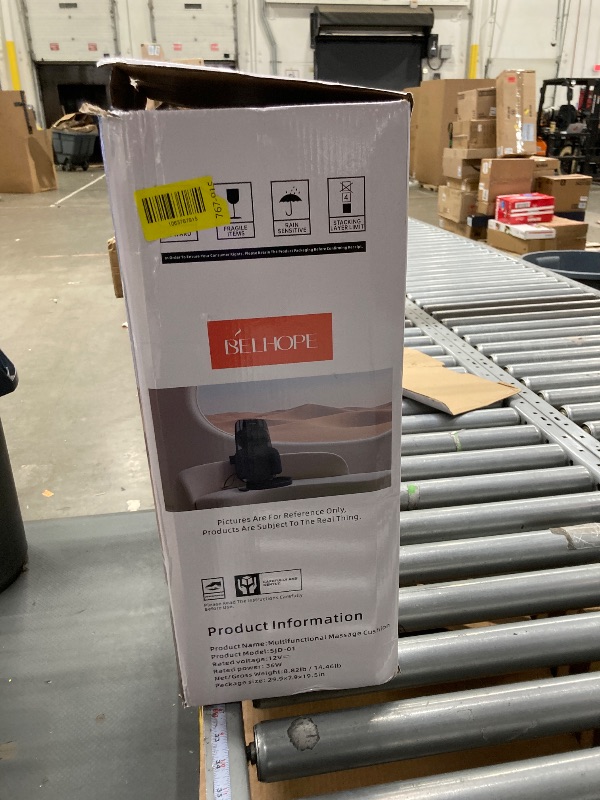 Photo 1 of ***8is reference***CARSHION Back Massager with Heat,Heated Seat Cover Cushion with 5 Vibrating Massage Nodes Chair Pad for Pain Relief Home Office Use