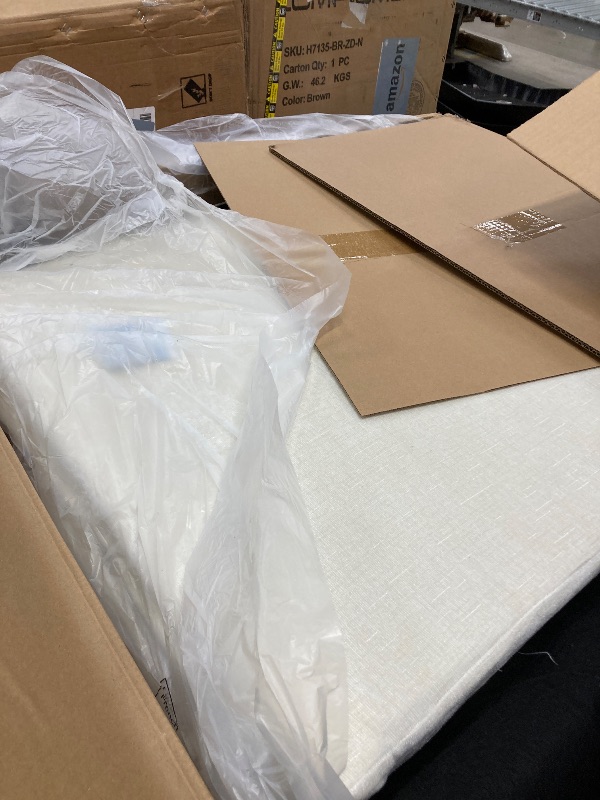 Photo 1 of ***partia;l set***Vesgantti 108" Modular Sectional Sofa, Comfy Cloud Couch with Movable Ottoman Deep Seat Chenille L Shaped Modular Sofa, Sectional Couches for Living Room, Bedroom and Apartment, Beige