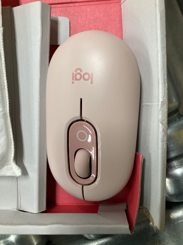 Photo 1 of ***(PARTS ONLY -SELLING AS IS -MISSING PARTS)*** Logitech POP ICON Combo, Bluetooth Keyboard , Comfortable Typing, programmable Keys and Buttons, Quiet clicks, Easy-Switch up to 3 Devices - Rose