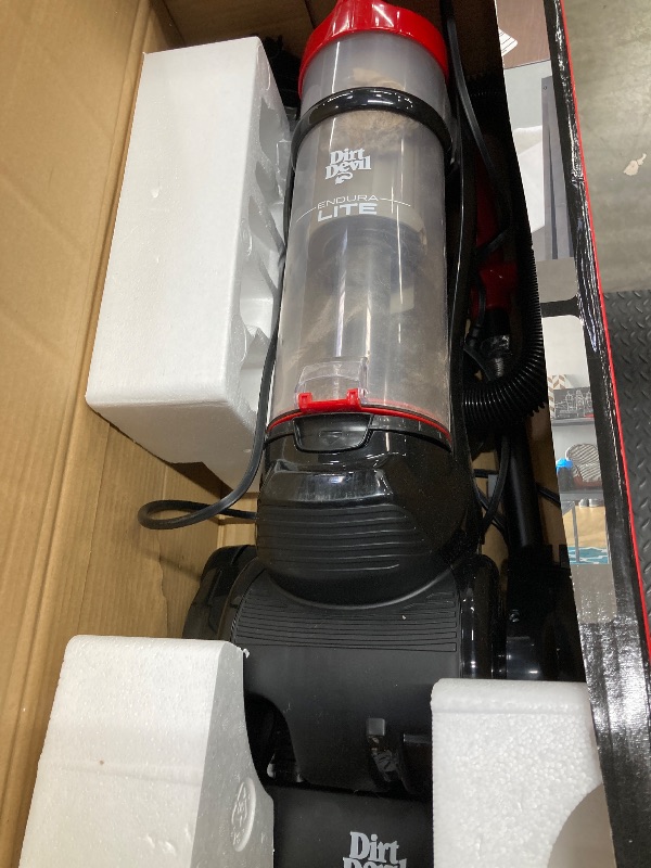 Photo 1 of ***** DIRTY****Dirt Devil Endura Lite Upright Bagless Vacuum Cleaner for Carpet and Hard Floor, Powerful, Lightweight, Corded Vacuum Cleaners for Home Use