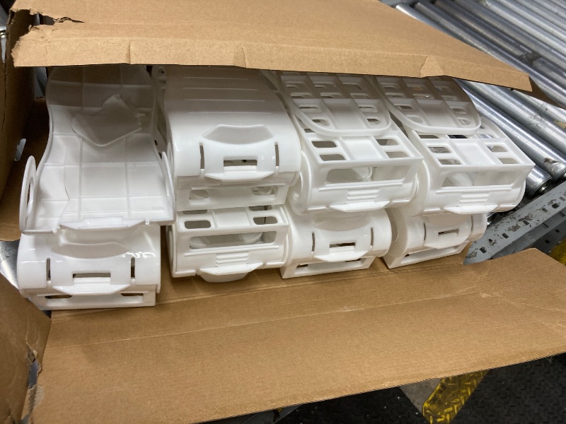 Photo 1 of ***1 IS BROKEN***Shoe Slot Organizer, Adjustable Shoe Slots Organizer for Closet Clear Shoe Stackers Shoe Rack Holder Shoe Space Savers for a Pair of Shoes***1 IS BROKEN***