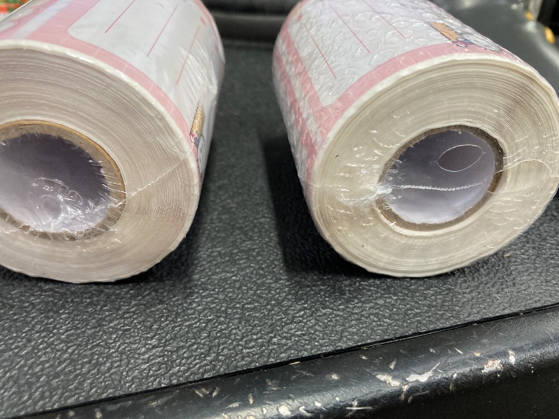 Photo 1 of ***2 PACKS INCLUDED***300 Pcs Cute Cat Name Tag Stickers Labels Kawaii Cartoon Pink Border Self-Adhesive Gift Tags Decals School Classroom Office Meeting Home Supplies for Students Teachers***2 PACKS INCLUDED***