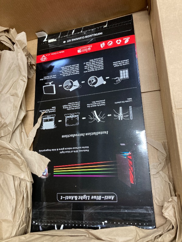 Photo 1 of ?2-Pack? 21.5 Inch Computer Privacy Screen for 16:9 Monitors with Anti-Spy Anti-Glare Filter, Blue Light Blocking & Eye Protection, Removable Anti-Scratch HD Clarity Screen Protector