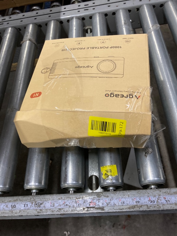 Photo 1 of ***It's in poor condition and is missing a part; it's unknown if it works 100%***15000 Lumens Outdoor Movie Projector - Native 1080P HD Portable Projector with WiFi 6/Bluetooth 5.2, 300" Screen | Compatible with iPhone, Android, Fire Stick, PS5, Xbox(USB-