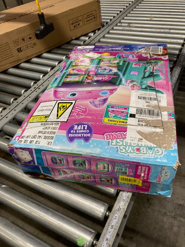 Photo 1 of ***It is used, missing a part, and it is not known if it works 100%.****Gabby's Dollhouse: The Movie, Meow-Mazing Interactive Dollhouse, 7 Rooms, LCD Screen Eyes, Figures, Sound FX, Kids Toys for Girls & Boys Ages 3 and Up