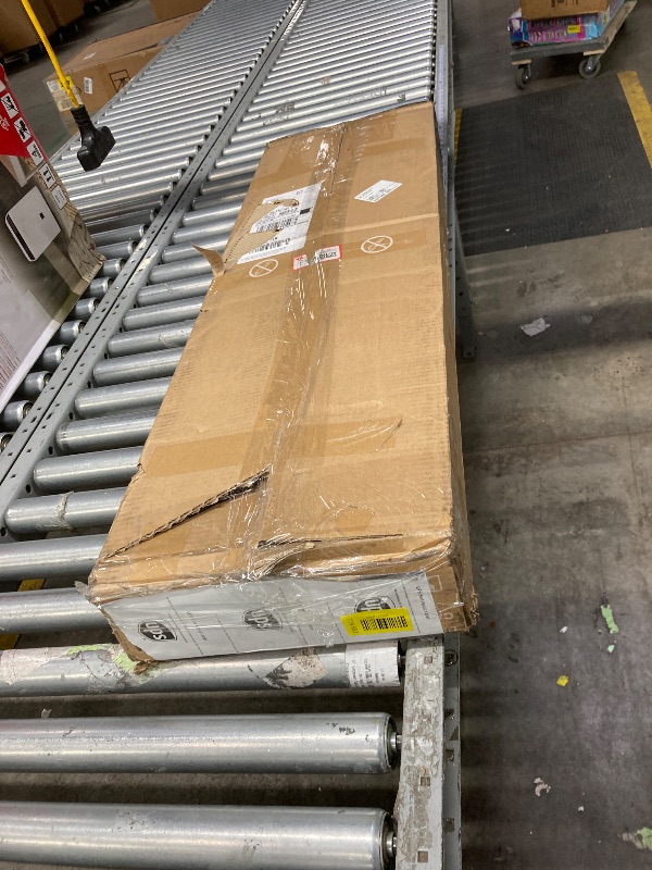 Photo 1 of ***t's used, it's unknown if it's missing parts, and it's also unknown if it works 100%.***WLIVE 7 Drawer Dresser TV Stand, Entertainment Center, Media Console Table with Metal Frame and Wood Top for TV up to 45 inch, Chest of Drawers for Bedroom, Living