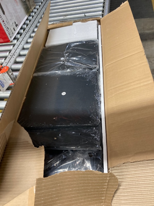 Photo 1 of ***t's used, it's unknown if it's missing parts, and it's also unknown if it works 100%.***WLIVE 7 Drawer Dresser TV Stand, Entertainment Center, Media Console Table with Metal Frame and Wood Top for TV up to 45 inch, Chest of Drawers for Bedroom, Living