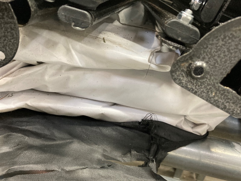 Photo 1 of ***It's used, missing a part, and very dirty; its functionality is unknown. It is non-refunda***GVDV 10' x 20' Pop up Canopy Tent Party Tent Outdoor Event Instant Tent Gazebo with Removable Sidewalls and Carry Bag, White