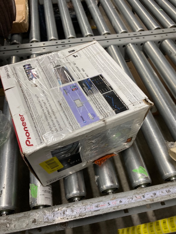 Photo 1 of **t's used, it's missing a part, and it's not known if it works 100%.***Pioneer DMH-241EX 6.2" Resistive Touchscreen, Double Din – Bluetooth, Backup Camera, AM/FM Radio, USB, FLAC Playback, Short Chassis, 13-Band EQ, 50W x 4 Output