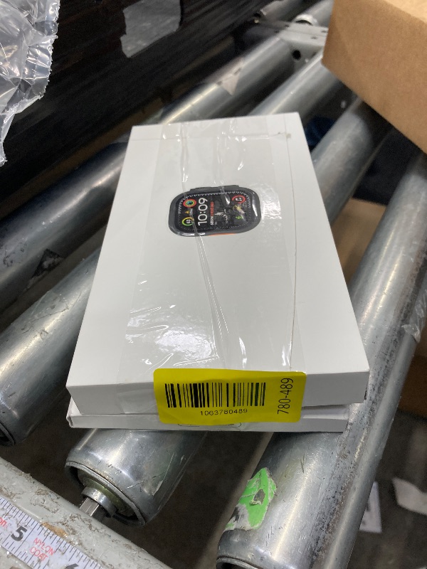 Photo 1 of **It's used, it was connected, and it's unknown if it works 100%.***Apple Watch Ultra 2 [GPS + Cellular 49mm] Smartwatch, Sport Watch with Black Titanium Case with Black Ocean Band. Fitness Tracker, Precision GPS, Action Button, Extra-Long Battery Life