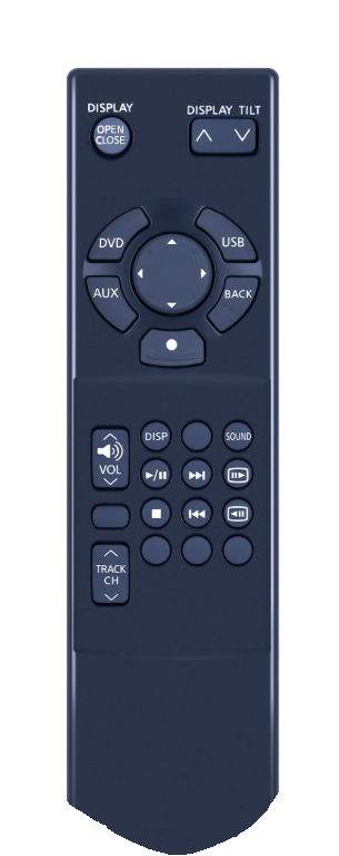 Photo 1 of ***It's used, it's missing a part, and it's not known if it works 100%.***ZWP New Replacement Remote Control fit for 2011-2017 Nissan Quest Overhead Single Monitor DVD Entertainment 28298-1JA0A